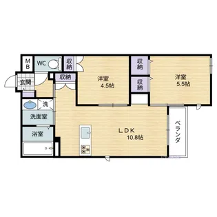 エミネンス【3階】の間取り