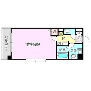 アドバンス新大阪CityLife【6階】の間取り