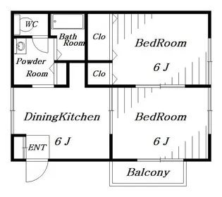 サニーハウス【2階】の間取り