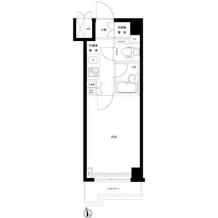 ルーブル二子多摩川【6階】の間取り