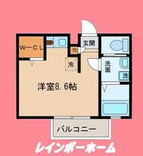 東京都足立区加平1【アパート】の間取り