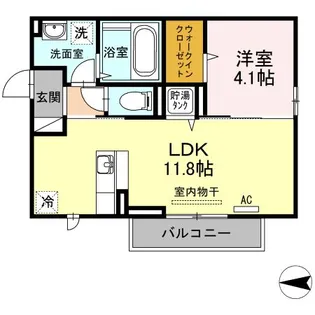 ミズノ【3階】の間取り