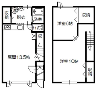 ショコラ館IIの間取り