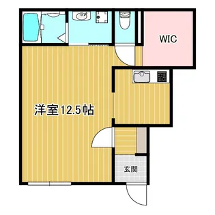 メゾン村川III【1階】の間取り