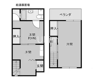 京都府京都市東山区池殿町【一戸建】の間取り
