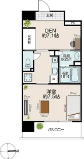 ブランヴェール【3階】の間取り