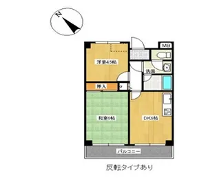 Espoir Takaya【4階】の間取り