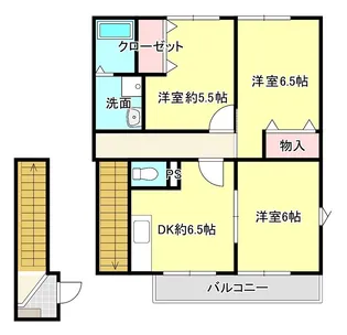 カスティージョ【2階】の間取り