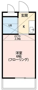 レジデンス立川【2階】の間取り