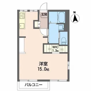 ドエルいづみB【2階】の間取り