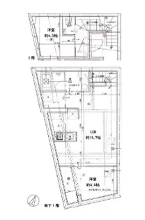 RSC目黒の間取り