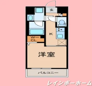 H&K KASHIWA HILLS【5階】の間取り