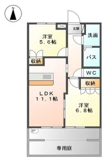 プレミエ【1階】の間取り