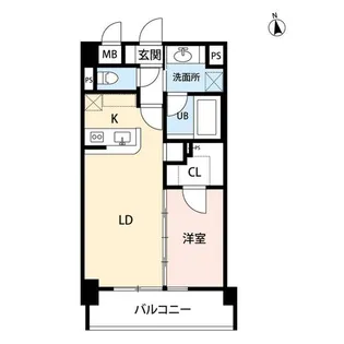 ディナミス【4階】の間取り