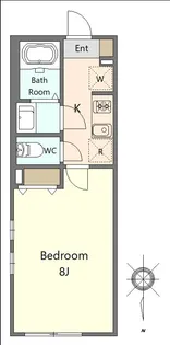 Buona Fortuna 15【2階】の間取り