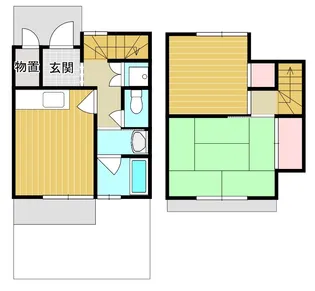 モンパレス羽鳥第一3号棟の間取り