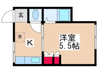 アメニティ中野坂上の間取り