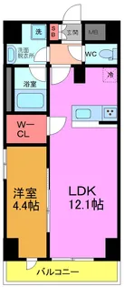 Grace Leben【6階】の間取り