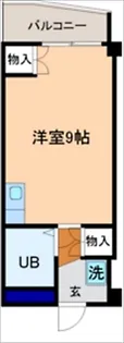 ファイン有松1【1階】の間取り