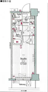 ガーラ・プレシャス横浜鶴見【6階】の間取り
