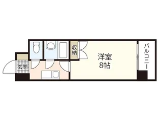 サテライト観音【2階】の間取り