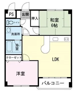 ドリームパレス【3階】の間取り