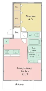 プランドールX【2階】の間取り
