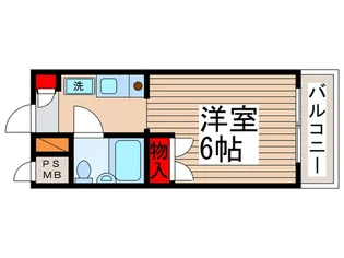 マリーナアイランド【2階】の間取り