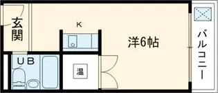 京都今出川レジデンス【6階】の間取り