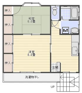 プレミエール【2階】の間取り