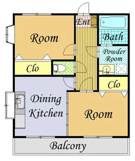 幸南マンション第3【3階】の間取り