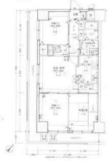 サンマリーナ新子安【4階】の間取り