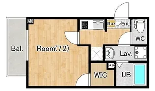 ジーメゾン淵野辺ノース【1階】の間取り