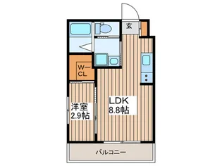 シャイニング ワン【3階】の間取り