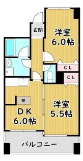 グランドールサンパティオ【3階】の間取り