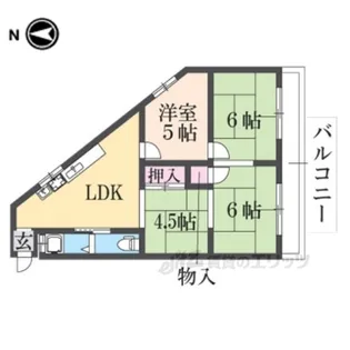 サルベージヤード【3階】の間取り