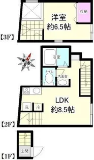カシェットの間取り