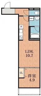 フジパレス長吉長原【1階】の間取り