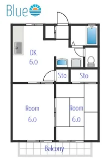 ムーリン鎌倉【1階】の間取り
