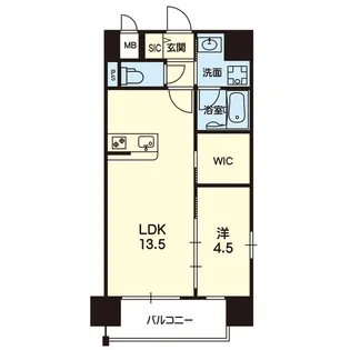 RJRフォレスト熊本駅南【4階】の間取り