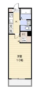 ヴェルドミール玉川学園II【2階】の間取り