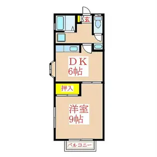 グリナリー【2階】の間取り
