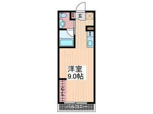 87gバリスタ宇品【3階】の間取り