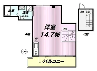 CENTRAL GINZA ST.BLDG.の間取り