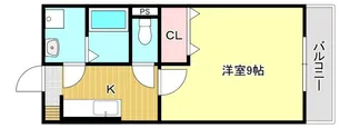 アズフレンディ【1階】の間取り