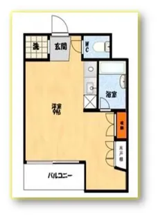 ヒルクレストアツギ【1階】の間取り