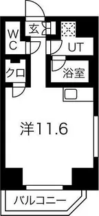 スパシエベレーザ大山【6階】の間取り