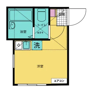 ルミエール【1階】の間取り