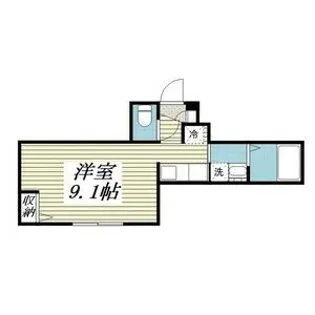 プレシェルト中の島【1階】の間取り