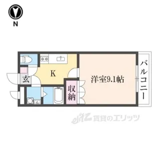 ディア・ヴィンテージ【2階】の間取り